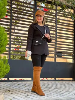 پالتو فوتر همراه کیف (2534)