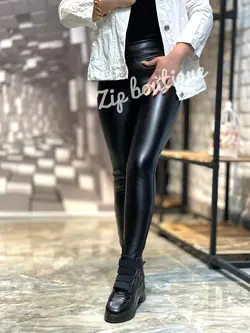 شلوار چرم داخل کرکدار قد۹۰(۱۰۳۴)