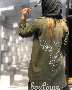 شومیز مانتویی ضخیم کتان پاییزه (۱۰۲۲)