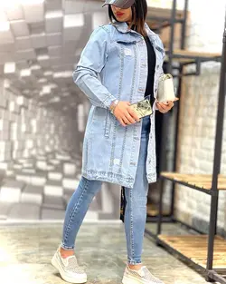 کت جین یخی قد۸۷(۱۱۶۰)