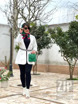 مانتو کتی دخترونه کمر زنجیردار(۱۳۳۰)