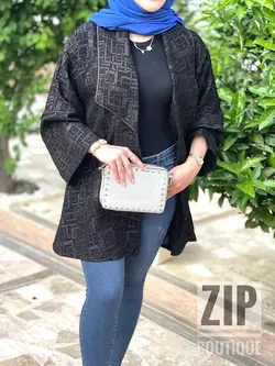 مانتو کتی پارچه فکورا ترک مزونی (1351)