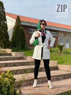 مانتو کتی یقه خورشیدی (1339)