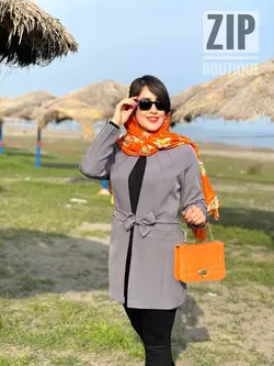 مانتو کتی یقه خورشیدی (1339)