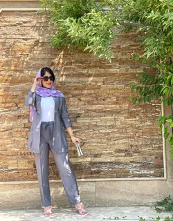 ست مانتو شلوار دخترانه  (1544)