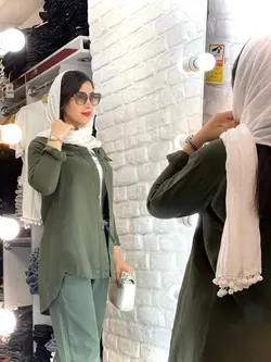 شومیز سبز اسپرت (1555)