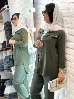 شومیز سبز اسپرت (1555)