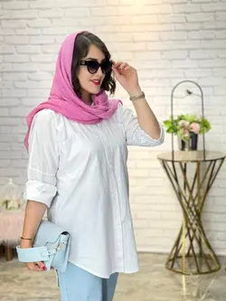 شومیز سفید  اسپرت‌ (1589)