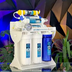 دستگاه تصفیه آب خانگی سافت واتر 8 مرحله ای