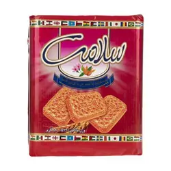 بیسکویت سلامت با طعم هل با تزئین کنجد 1200 گرم