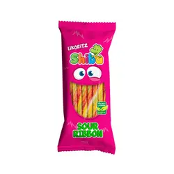 پاستیل مغزدار شیبا با طعم چند میوه مقدار 90 گرم