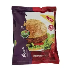 همبرگر 30% گوشت پمینا بسته 5 عددی