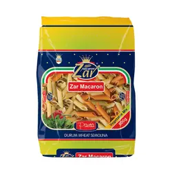 ماکارونی پنه ریگاته سبزیجات زر ماکارون 500 گرم