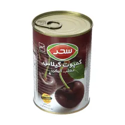کمپوت گیلاس ممتاز سحر 420 گرم