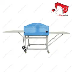 دستگاه پرس لایی چسبان فیوزینگ پارچه جک عرض ۵۰ سانتی متر