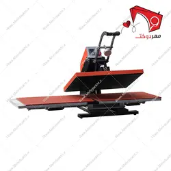 دستگاه پرس چاپ حرارتی مغناطیسی دو صفحه تیپیکال 60x40