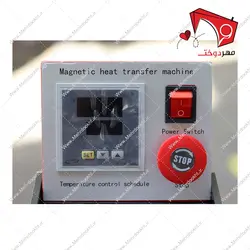 دستگاه پرس چاپ حرارتی مغناطیسی دو صفحه تیپیکال 60x40