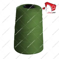 نخ دستگاه سر کیسه دوزی ۲۰۰ گرمی رنگ سبز نیروی انتظامی