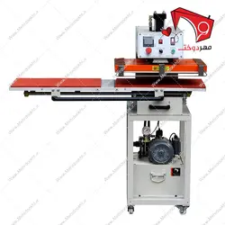 دستگاه پرس چاپ حرارتی هیدرولیک فول اتوماتیک دو صفحه کینگ استرانگ 60x40