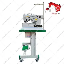 چرخ خیاطی مادگی دوز موتور سرخود تک پدال زوجی مدل ZJ- 782