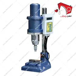 دستگاه پرس دکمه زن و پانچ برقی نیمه اتوماتیک ایرانی فولاد