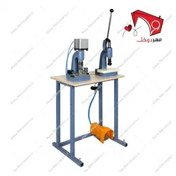 دستگاه پرس دکمه زنی پنوماتیک مبل میکرون