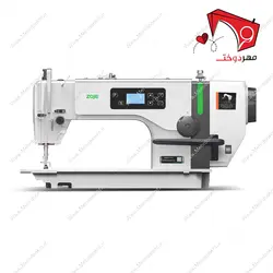 چرخ خیاطی راسته دوز نخ قطع کن دار زوجی مدل A6000D