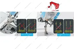 چرخ خیاطی راسته‌ دوز جک فول اتومات مدل A5W