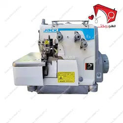 چرخ خیاطی سردوز سه نخ جک مدل e3 سرور موتور