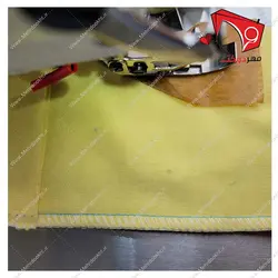 چرخ خیاطی سردوز سه نخ کامپیوتری سر قائمی زن جک مدل C5 با مکش بادی