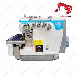 چرخ خیاطی سردوز صنعتی پنج نخ جک مدل e4s