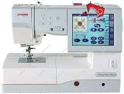چرخ خیاطی ژانومه لمسی مدل MC11000