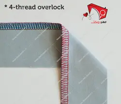 چرخ خیاطی سردوز چهار نخ بازویی زوجی مدل ۹۵۲ موتور سرخود