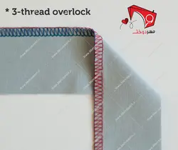 چرخ خیاطی سردوز ۳ نخ زوجی مدل B۹۰۰۰ موتور سر خود