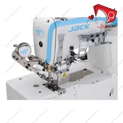 چرخ خیاطی میاندوز فول اتوماتیک جک مدل W4- UT