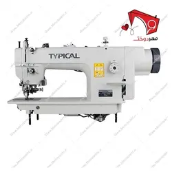 چرخ خیاطی دو پایه تیغ‌ دار تیپیکال موتور سرخود مدل GC0303-QD2