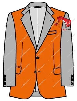 پرس مخصوص بخش‌های چپ و راست و پشت کُت مکپی مدل ۷۲۳۹ -۵۵۳.۰۰