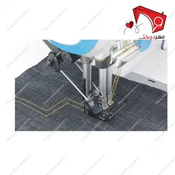 چرخ خیاطی دو سوزن دو ماکو استپ دار جک مدل ۵۸۴۵۰J فول اتومات