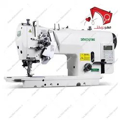 چرخ خیاطی راسته دوز دو سوزن دو ماکو صنعتی کامپیوتری زوجی مدل ۲۸۴۵