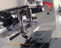 چرخ خیاطی راسته دوز دو سوزن دو ماکو صنعتی کامپیوتری زوجی مدل ۲۸۴۵