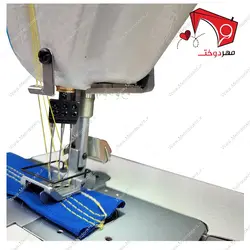چرخ خیاطی سه سوزن سه قلاب زوجی مدل ۳۸3۰ موتور سرخود
