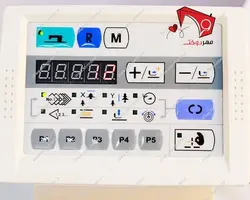 چرخ خیاطی دکمه دوز فول کامپیوتری دو نخ زوجی مدل ۱۹۰۳