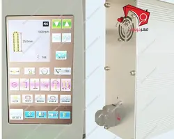 چرخ خیاطی مادگی دوز کامپیوتری زوجی مدل ZJ-5780
