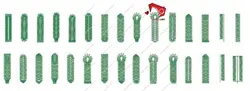 چرخ خیاطی مادگی دوز کامپیوتری زوجی مدل ZJ-5780
