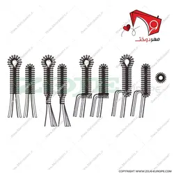 چرخ خیاطی مادگی چشمی کامپیوتری زوجی مدل ۵۸۲۱