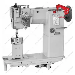 چرخ خیاطی بطر دو سوزن کله اسبی هایلید مدل GC24528-B