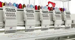 ماشین گلدوزی و پولک دوزی صنعتی چند کله تاجیما