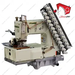 چرخ خیاطی کمرکش ۱۲ سوزنه ضخیم دوز موریلا مدل MR- 1412PRF