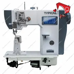 چرخ خیاطی بطر آسیابی کفاشی کامپیوتری تک سوزن تیپیکال مدل TW1-1571E