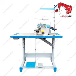 چرخ خیاطی سردوز صنعتی پنج نخ فوق ضخیم دوز جک مدل E4S